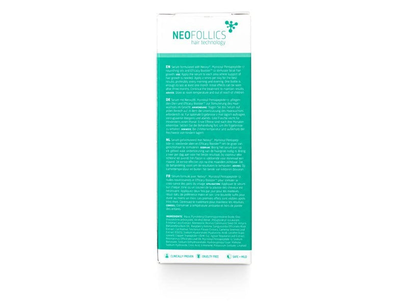 [Australia] - Neofollics Beard Growth Stimulant Serum, Stimulate Beard Growth, with Natural Scientifically Proven Ingredients, 45 ml for 1-2 months 