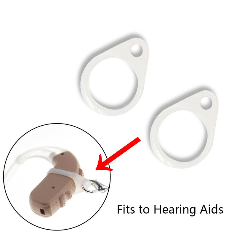 [Australia] - Silicone Loops BTE Hearing Aid Clip Adaptor (Three Pair) (7mm) 