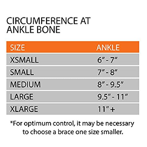 [Australia] - Cramer Products, Inc Active Ankle 329 Ankle Brace, Ankle Compression Sleeve with Straps for Men & Women, Braces for Volleyball, Football, Basketball, Rugby, Protection & Sprain Support, Black, Large 