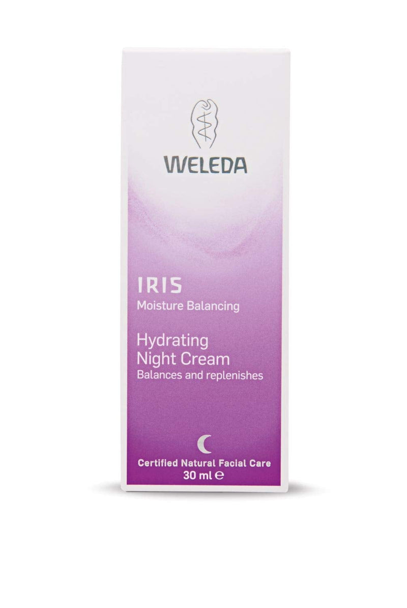 [Australia] - Weleda Organic Natural Iris Hydrating Night Cream 30ml 30 ml (Pack of 1) 