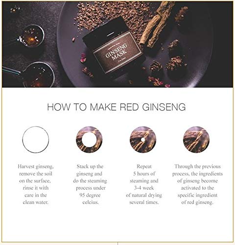 [Australia] - [I'M FROM] Ginseng Mask, detox, elasticity, prevent fine lines, 3.97% ginseng extract, 120g, 4.23oz 