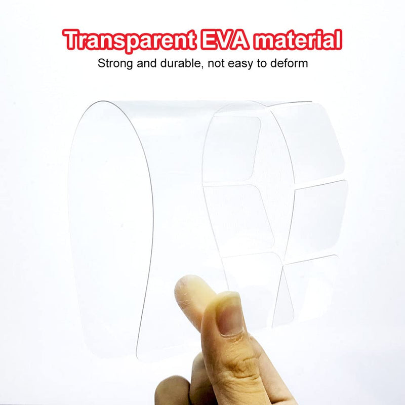 [Australia] - MAICOLA Pack of 2 Toilet Seat Splash Guards, Transparent Toilet Seat Pee Protection, Urine Deflector, Waterproof Urine Deflector for Children and Adults 