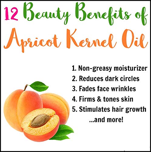 [Australia] - Apricot Kernel Organic velvety Oil 500 ml 17.56 Fl oz 