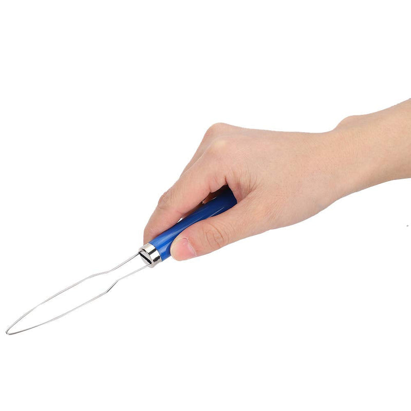 [Australia] - Grip Button Hook Helper Durable Sewing Embroidery Tools Wire Loop Button Hook, DIY Accessories Zipper Button Hook, for Home Tailoring 