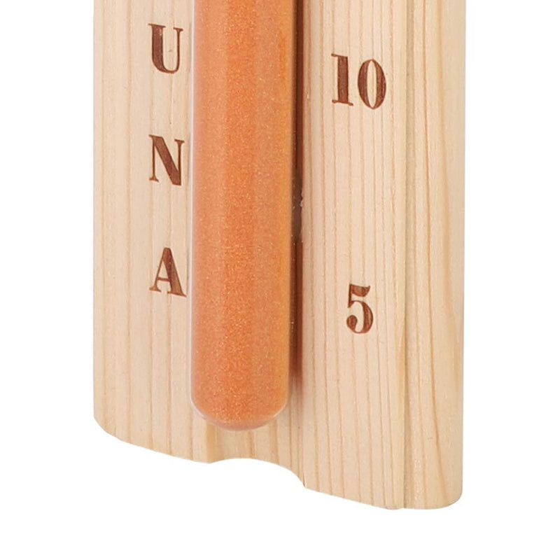 [Australia] - Duokon 5/10/15 minutes Pine Sauna Hourglass Clock, Accurate Wooden Sand Timer with Robust Heat-Resistant Glass for Spa Bath Sauna 