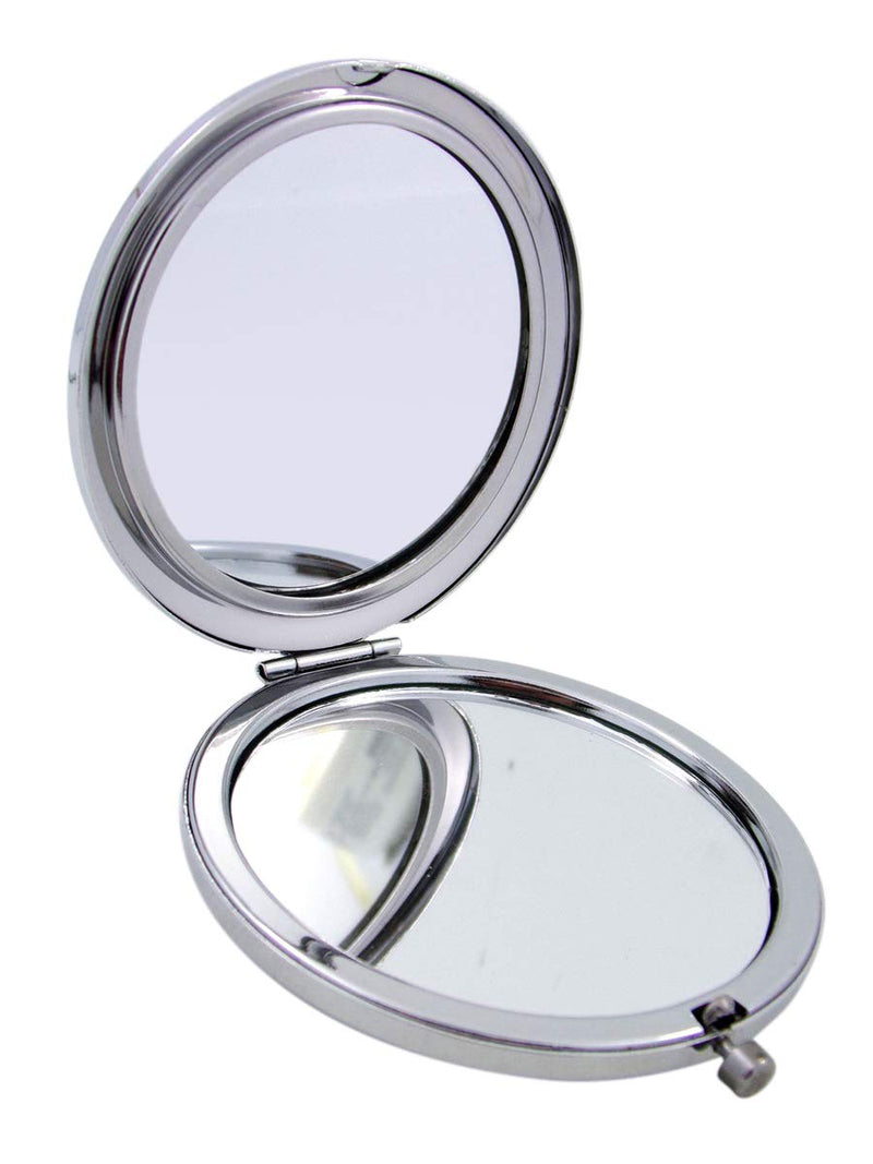 [Australia] - Needzo Travel Makeup Mirror Saint Joan of Arc Magnifying Compact, 2 3/4 Inches 