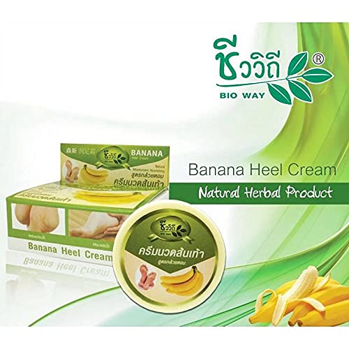 [Australia] - Foot cracking cream Cracked heel massage cream, Banana formula, 30 g. 1pcs.For smooth, soft and moist heel skin Foot spa Deodorize feet as well (A natural product with a relaxing scent) 