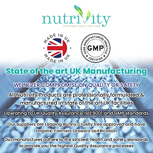 [Australia] - Heavy Metal Detox Supports and Aids Digestive Health Cilantro Coriander 500mg Vegan Capsule Antioxidant Healthy Skin Immune Health Manufactured in The UK by Nutrivity 30 Caps 