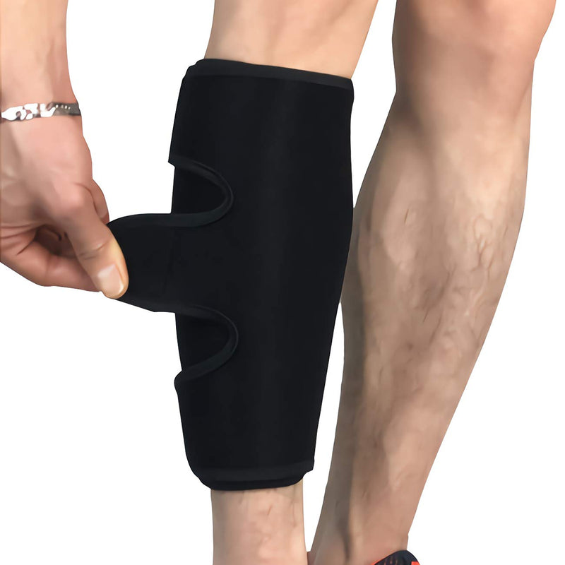 [Australia] - Heekooi Calf Brace, Shin Splint Compression Sleeve (1 Pair) for Swelling, Edema, Hiking, Training, Adjustable Calf Support, Shin Brace for Men and Women X-Large 