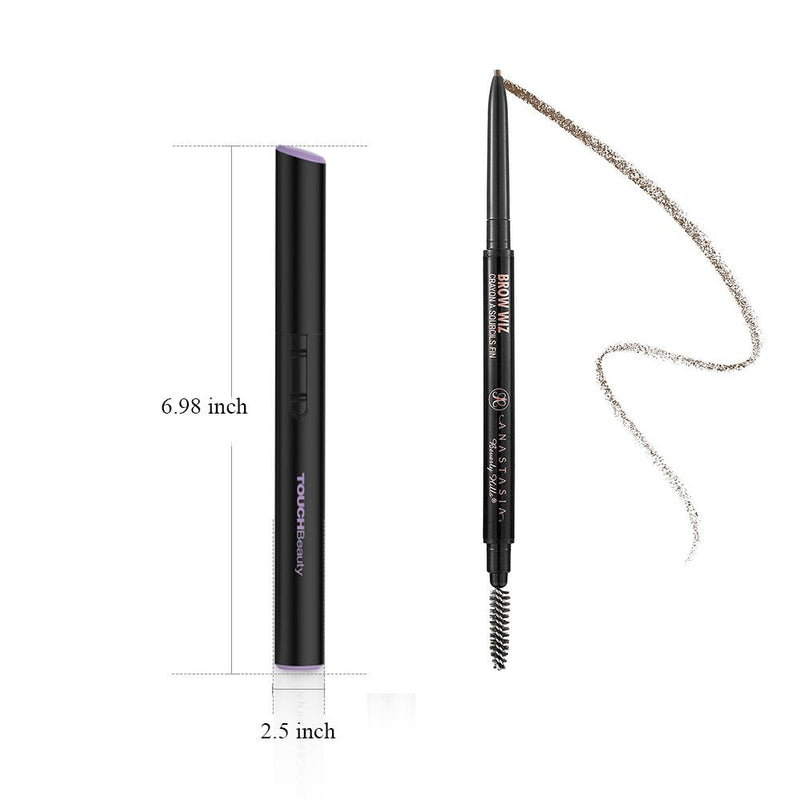 [Australia] - TOUCHBeauty Electric Eyebrow Trimmer, Eyebrow Hair Remover, Painless Facial Hair Trimmer for Women, Portable Ladies Shaver AG-815B (Black) Black 