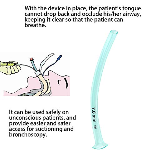 [Australia] - Disposable Nasopharyngeal Airway, First Aid Rescue Latex Free Respiration Tubes Emergency Nasal Pharyngeal Duct Health Care Tool Accessory 