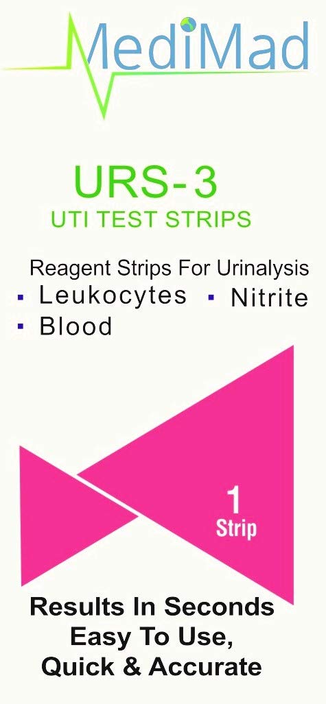 [Australia] - UTI Urine Test Strips Urinary Tract Infection Cystitis Tests Nitrite, Leukocytes and Blood - 2 Individual Tests… 