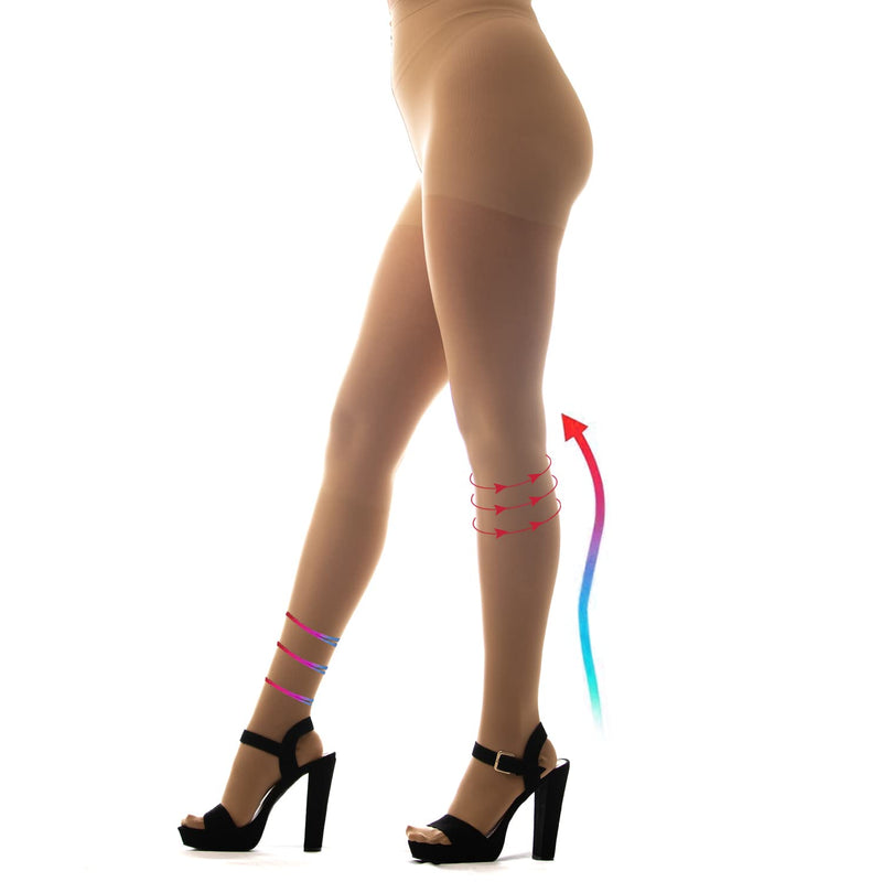 [Australia] - Medicella womens Sheer Large Beige 