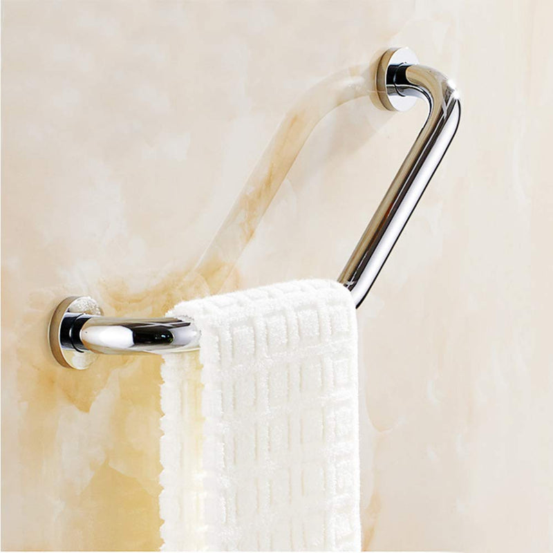 [Australia] - PHOEWON® Stainless Steel Grab Bar Anti-Slip Grab Rail Handle Wall Mounting Towel Rail Bar Handrail Chrome Bathroom Rail for Shower Bath Toilet 