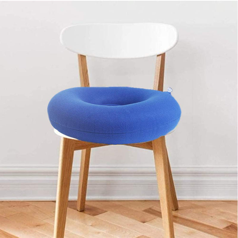 [Australia] - Seat Cushions Inflatable Seat Cushion Pillow Ring Cushion Doughnut Reduce Pressure on The User's Sciatic Nerve for Everyone (38x38) 