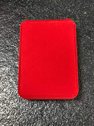 [Australia] - JunningGor Wedding Jewelry Sets Velvet Box Necklace Earring Ring Display Case Storage Holder (Red) Red 