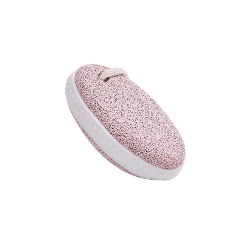 [Australia] - HEALLILY Pumice Stone for Feet Oval Foot Scrubber Exfoliating Dry Dead Skin Remover for Hands Heels Body Foot Care Tool Pink 