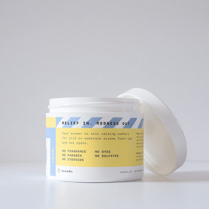 [Australia] - CalmOn Barrier Balm Maximum Strength Anti Itch Eczema Soothing Face Cream with Collodial Oatmeal Soothes Dry, Irritated, Flaky, Scaly, Redness, Seborrheic Dermatitis 