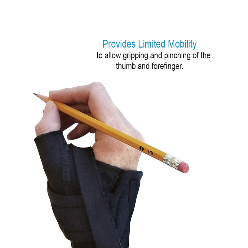 [Australia] - Comfort Cool Thumb CMC Restriction Splint, Left Medium Plus 7-7/8" to 8-1/4" Left Medium 7-1/4” to 8-1/4” 