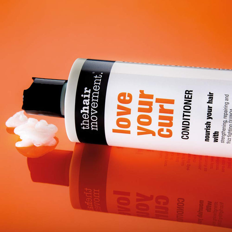 [Australia] - The Hair Movement - Love Your Curl Conditioner (400ml) - Define Curls, Reduce Frizz, Repair Damage - Cruelty-Free, Vegan, 100% Recycled UK Plastic 400 ml (Pack of 1) 