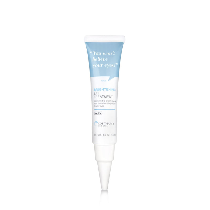[Australia] - New Brightening Eye Gel With Hyaluronic Acid, Vitamin C & E, Peptides For Dark Circles Puffiness, Wrinkles, Fine Lines, Crows Feet, Dark Spots For A More Radiant Appearance 0.5 FL OZ (15 ML) 