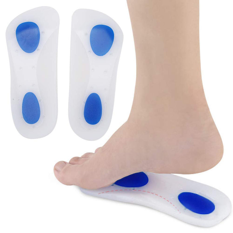 [Australia] - Metatarsal Pads, Gel Pad for Women and Men, Silicone Sports Shock Absorption Insole Pain Relief Flat Feet Correction Foot Pad(S) S 