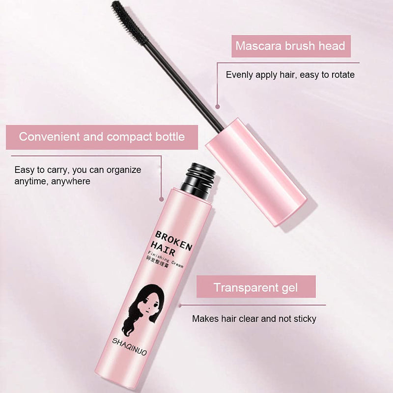[Australia] - Hair Feel Stick, 2-Pack Hair Feel Finishing Stick, Hair Finishing Stick, Broken Hair Finishing Cream, Hair Styling Wax Stick, Hair Mascara Styling Gel Refreshing Not Greasy Fixing Bangs Stereotypes 