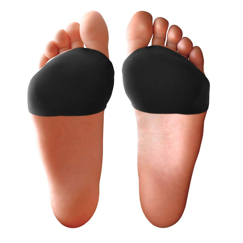 [Australia] - Copper Compression Metatarsal Pads for Women & Men - Copper Infused Foot Pads for Ball of Foot - Gel Cushions for Pain, Calluses, Bunions, Corns, Morton Neuromas, Sesamoiditis - Fit for Heels & Shoes Small/Medium (1 Pair) 