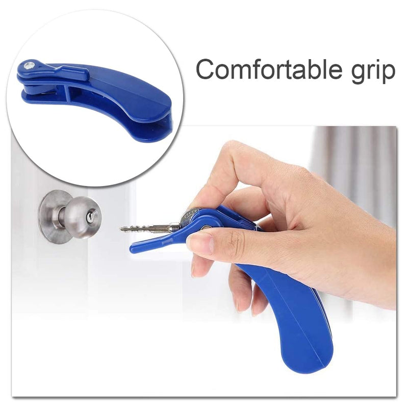 [Australia] - 2 Pcs Door Opening Assistance Daily Living Aids Turning Aids Key Holder for Holding, Inserting, & Turning Keys 