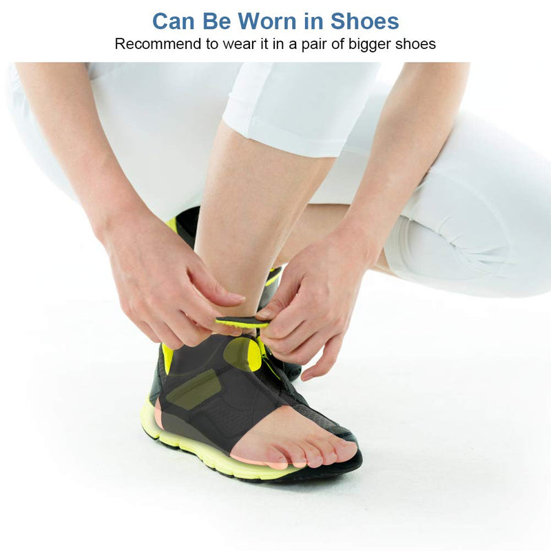 [Australia] - Arch Support Brace, Ankle Sleeve with Arch Support Ankle Protector Wrap with Gel Pads for Plantar Fasciitis, Heel Spurs, Feet Pain, Flat Arches Pain Relief, Fits Men and Women(1 Pair) 