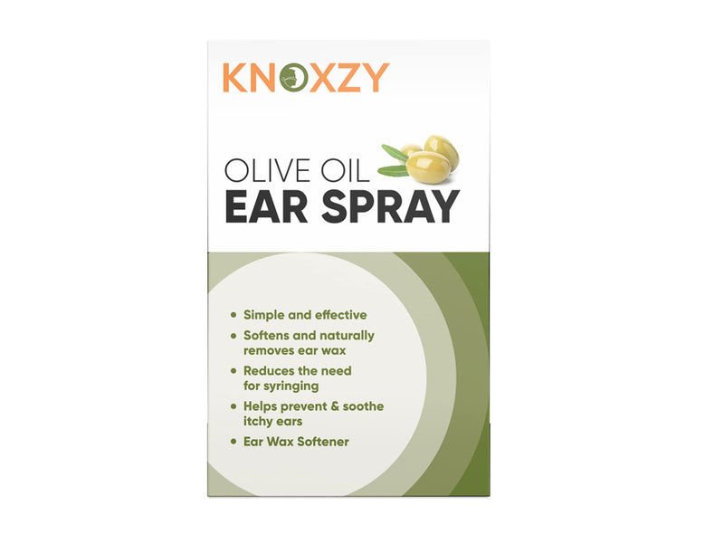 [Australia] - Knoxzy Olive Oil Ear Spray, Wax Removal Natural Spray for Infections & Pain Softener Relief Clinically Tested - 10 ml 10 ml (Pack of 1) 