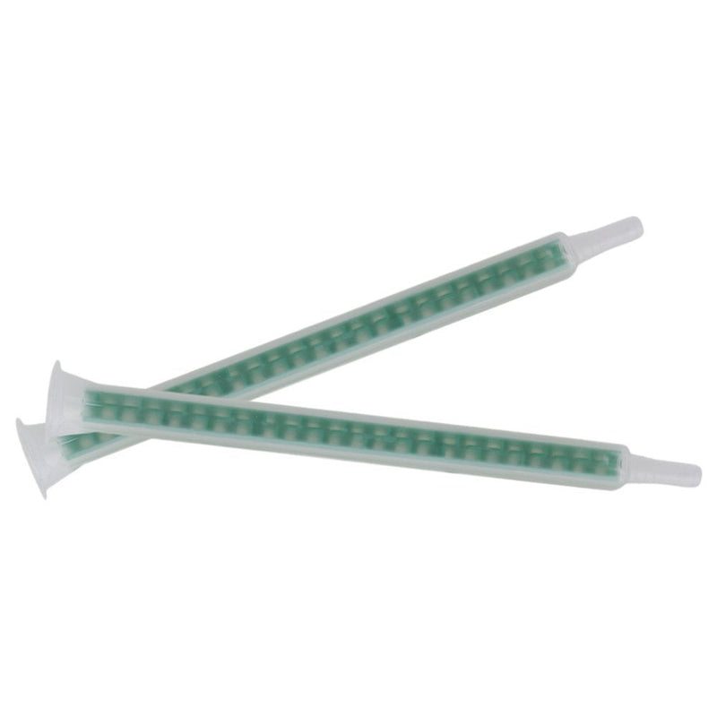 [Australia] - 20 Pieces Long Epoxy Mixing Nozzle Tip for Adhesive Gun Applicator Static Mixer Plastic Resin Mixing Tip(24-Element) 20 Pcs 4.53inch length 