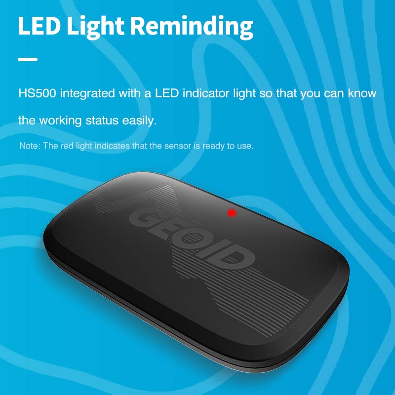 [Australia] - GEOID HS500 Heart Rate Monitor, Heart Rate Sensor Chest Strap, Protocol ANT+/Bluetooth, Compatible with iOS/Android APPs 