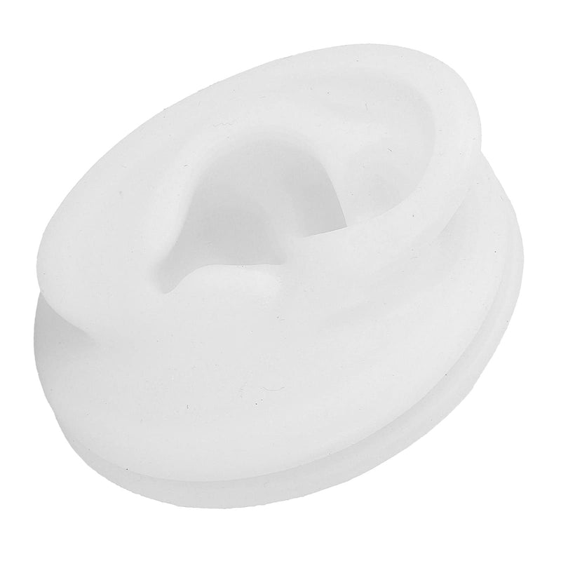[Australia] - Silicone Acupuncture Ear Model, Silicone Ear Model Ear Acupuncture Practice Model Reusable Simulation Ear Display Model(Right) Right 