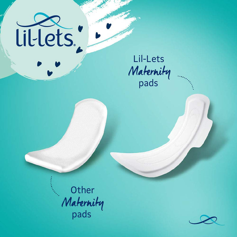 [Australia] - Lil-Lets Maternity Pads, Extra Long Maxi Thick Pads with Wings, 3 Packs of 10 Pads 10 Count (Pack of 3) 