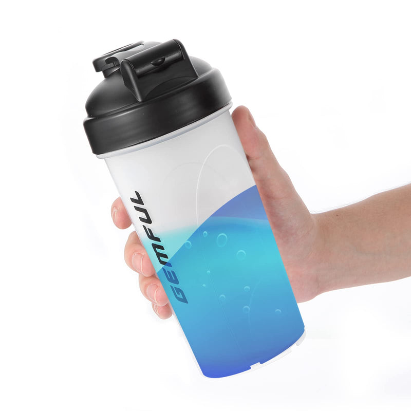 [Australia] - Shaker Bottle for Protein Mixes BPA-Free Leak Proof Smothies Mixer Water Cups 2 Pack 