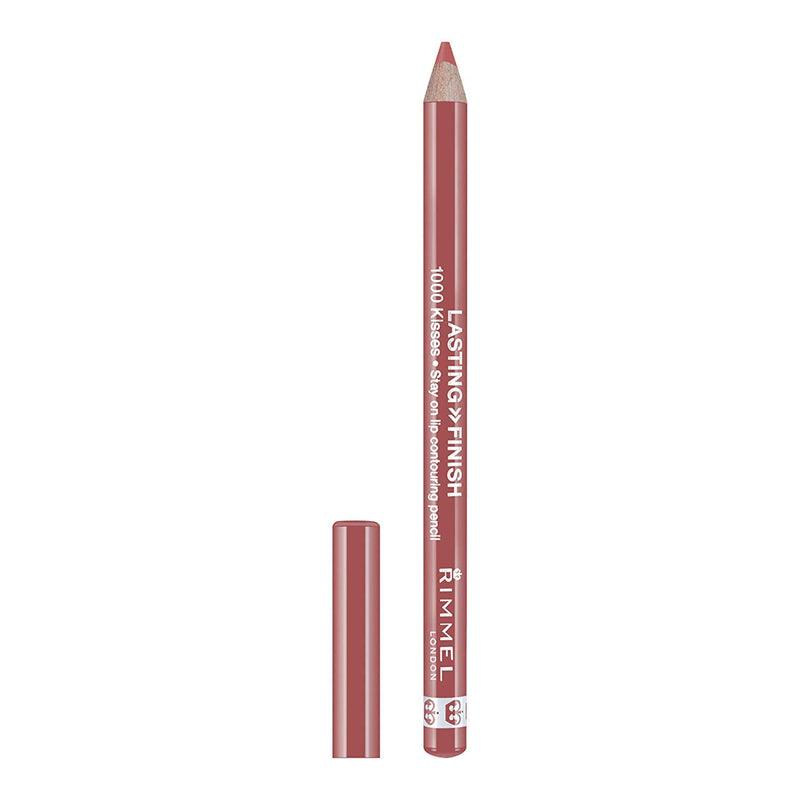 [Australia] - Rimmel, Lasting Finish 1000 Kisses Lip Liner, Blushing Nude (2-Pack) 2 Count 