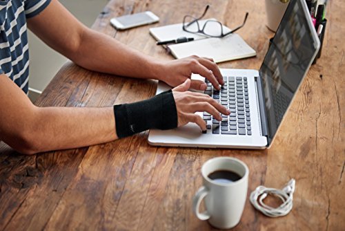 [Australia] - Doctor Developed Copper Infused Wrist Sleeve-Support-Brace-Compression Sleeve, Relief For Wrist Injuries, Sprains and More by Dr Arthritis (Small) Small 