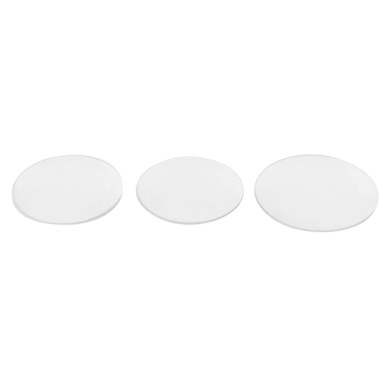 [Australia] - 3pcs Single Dome Watch Glass Part,35/36/40mm,Replacement Round Transparent Watch Glass,Super Clear Lens,for Watchmakers and Watch Repairing Workers Protector 35mm 36mm 40mm watch part Tool Kit 