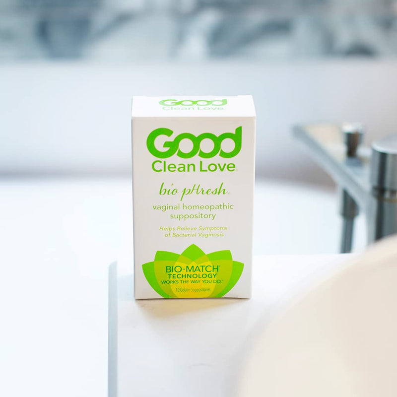[Australia] - Good Clean Love BiopHresh Vaginal Homeopathic Suppository, Bacterial Vaginosis Treatment for Women, Relieves Itching & Irritation, Promotes Urinary Tract Health, 10 Capsules 