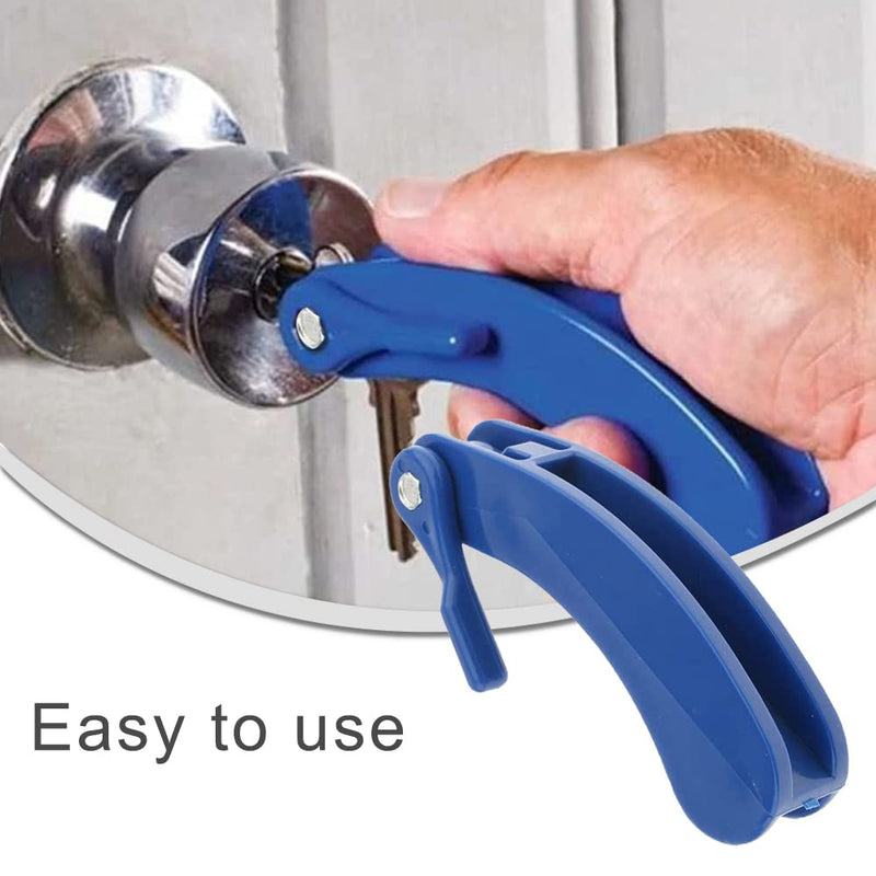 [Australia] - 2 Pcs Door Opening Assistance Daily Living Aids Turning Aids Key Holder for Holding, Inserting, & Turning Keys 