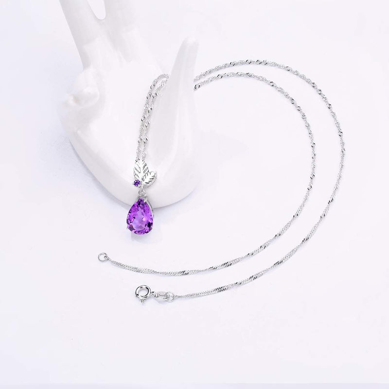 [Australia] - B.ANGEL Fine Jewelry Gifts for Women Necklace and 925 Sterling Silver Necklace Pendant,18'' Drops-B14 