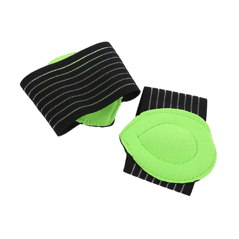 [Australia] - Healifty 1 Pair Arch Supports Elastic Sponge Flat Feet Pads Arch Cushions Shoe Inserts for Plantar Fasciitis Relieve Women Men 