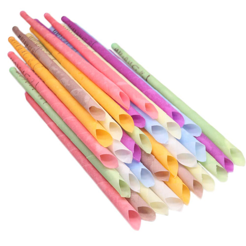 [Australia] - 32PCS Ear Wax Candle, Ear Cones Candles, Ear Wax Removal, Organic Non-Toxic Cylinders Fragrance Hollow Cone Candles with 16 Protective Disks(8 Colours) 
