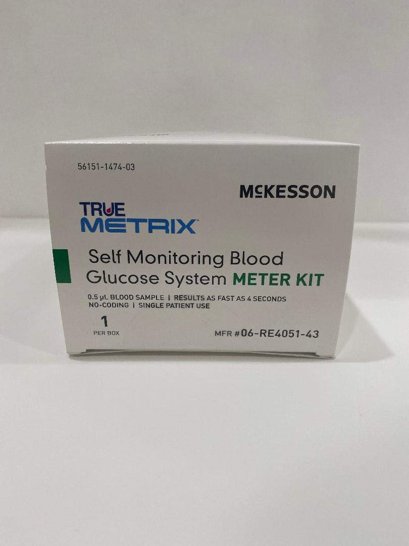 [Australia] - McKesson 06-RE4051-43 True Metrix Self Monitoring Blood Glucose System 