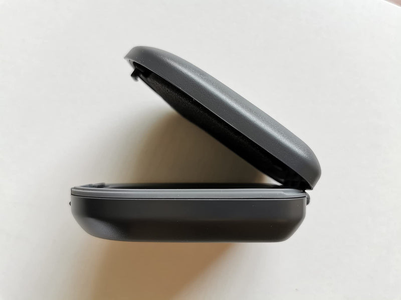 [Australia] - Portable Storage Carrying Case for All Brand Hearing Aid Amplifier / PSAP / BTE / ITE / ITC / CIC / RIC / RITE (Black) 