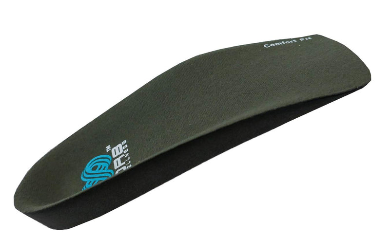 [Australia] - Plantar Fasciitis Bundle - Pair 3/4 Insoles + Pair 3/4 SLIM FIT Insoles. Orthotic Shoe Inserts for Men Women Foot Arch Support. L 9-10.5 