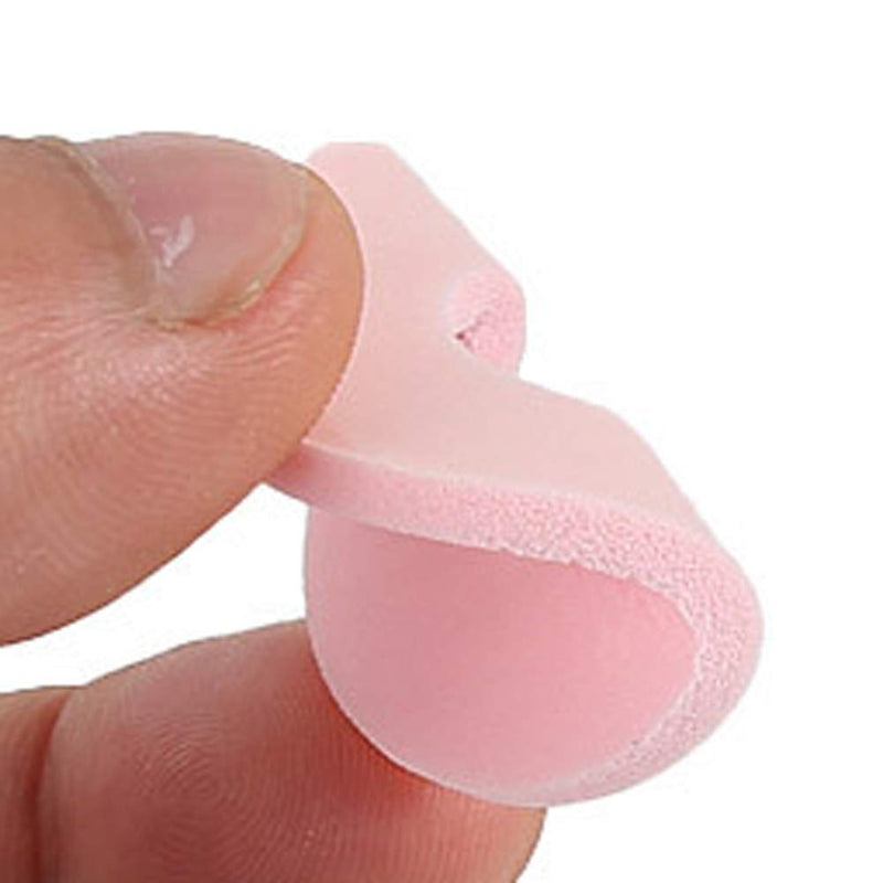 [Australia] - 36 Pieces Oval Foam Callus Cushion Self Adhesive Soft Foam Callus Cushions Toe Pads Corn Protector Callus Cushions for Pain Relief Feet Toes, Pink 