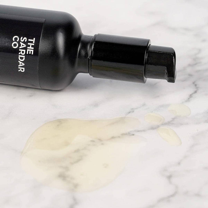 [Australia] - Sandalwood & Patchouli Beard Oil - Hydrate and Condition Your Beard - Organic Argan & Jojoba Oil Perfect For Beard Growth 