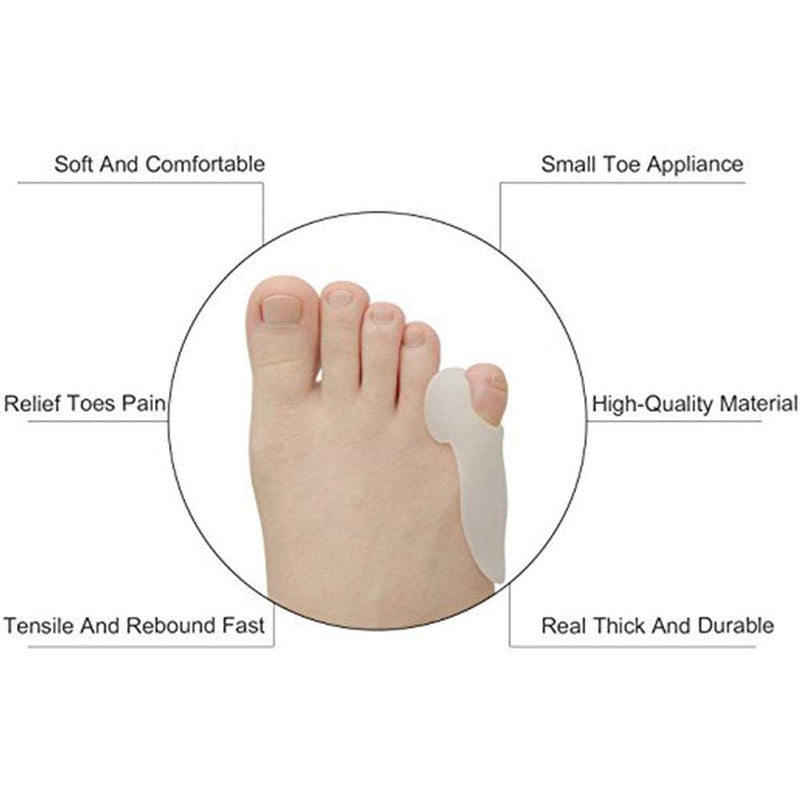 [Australia] - Tailor's Bunion Corrector by Pedimend - Small Toe Separators/Stretchers - Bunion Pain Relief - Prevent Corns/Callus - Pinky Toe Alignment - for Women & Men - Foot Care 